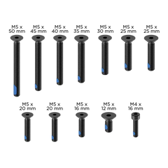 Replacement - PRO Screw Set Black